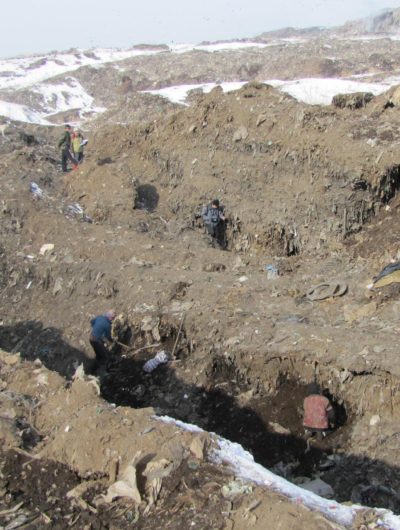 Landfill remining